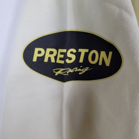 NWT Heron Preston HP Preston Racing Organic Cotton T-Shirt Off-White Size Small - Picture 4 of 14
